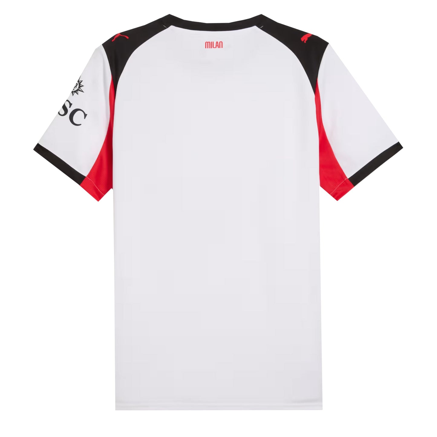 PUMA Men's AC Milan 2025/26 Away Jersey White/Black/Red