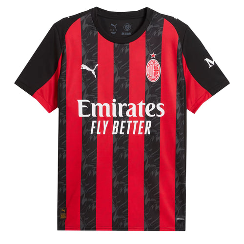 PUMA Men's AC Milan 2025/26 Home Jersey Red/Black