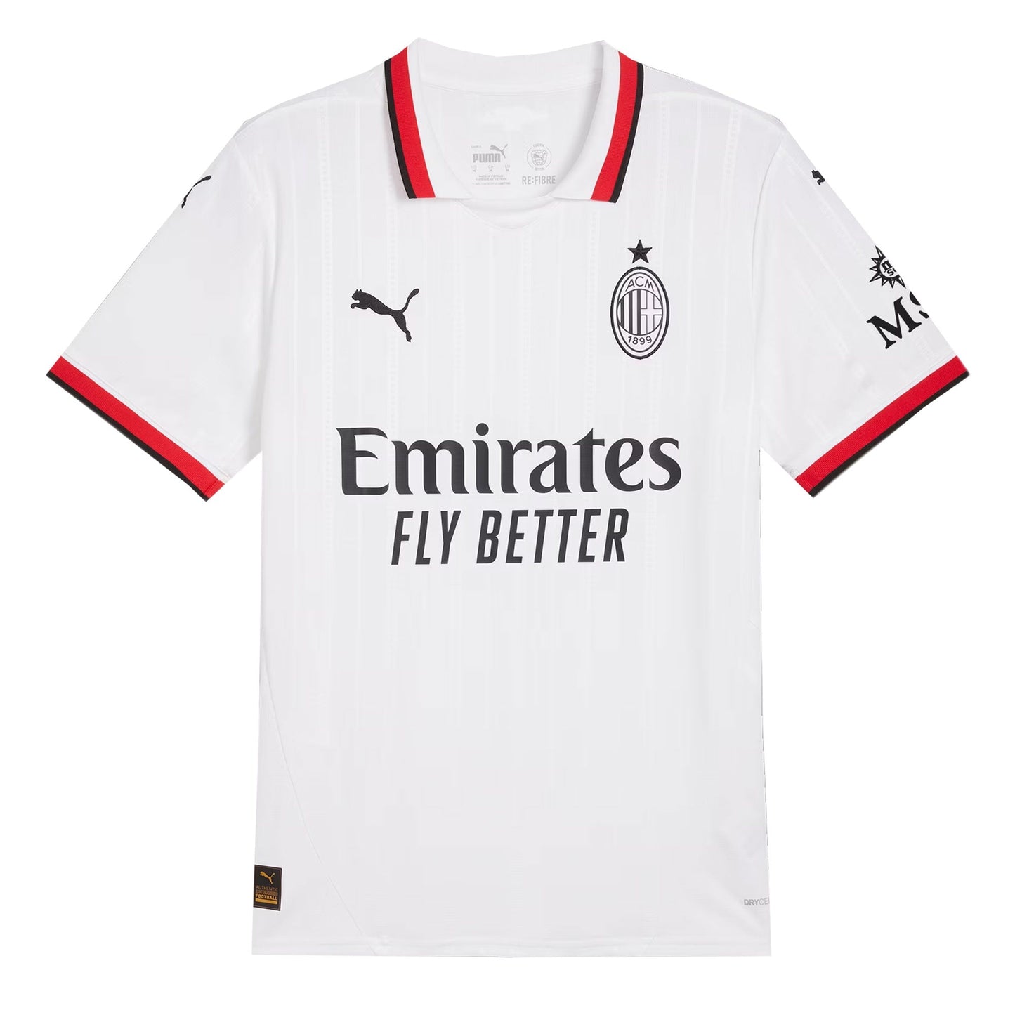PUMA Men's AC Milan 2024/25 Away Jersey White/Red