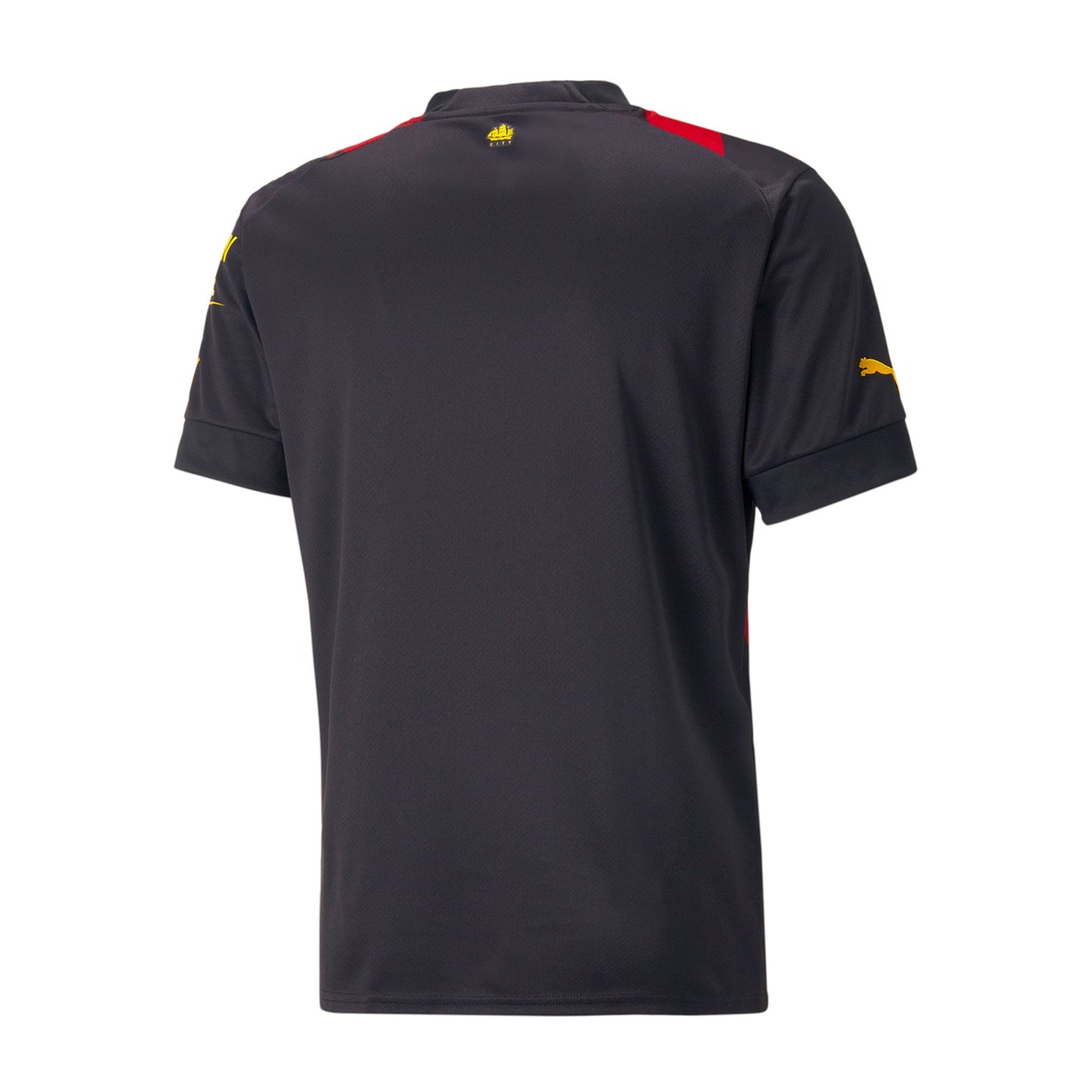 PUMA Men's Manchester City 2022/23 Away Jersey Light Red/Black