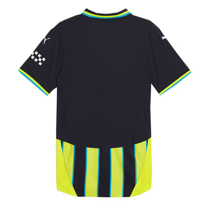 PUMA Men's Manchester City 2024/25 Authentic Away Jersey Yellow Glow/Navy