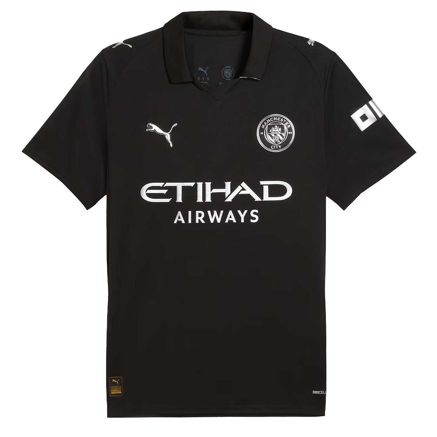 PUMA Men's Manchester City 2025/26 Away Jersey w/ Haaland #9 Printing