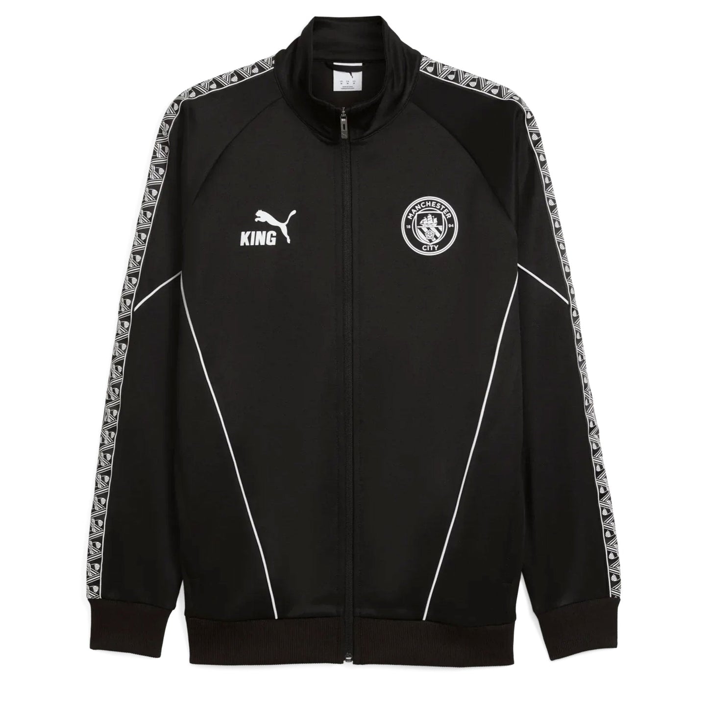 PUMA Men's Manchester City King Anthem Jacket Black