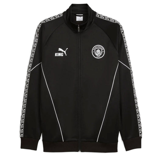 PUMA Men's Manchester City King Anthem Jacket Black