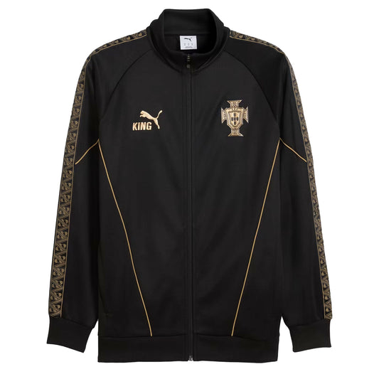 PUMA Men's Portugal 2026 Special Edition Anthem Jacket Black/Gold