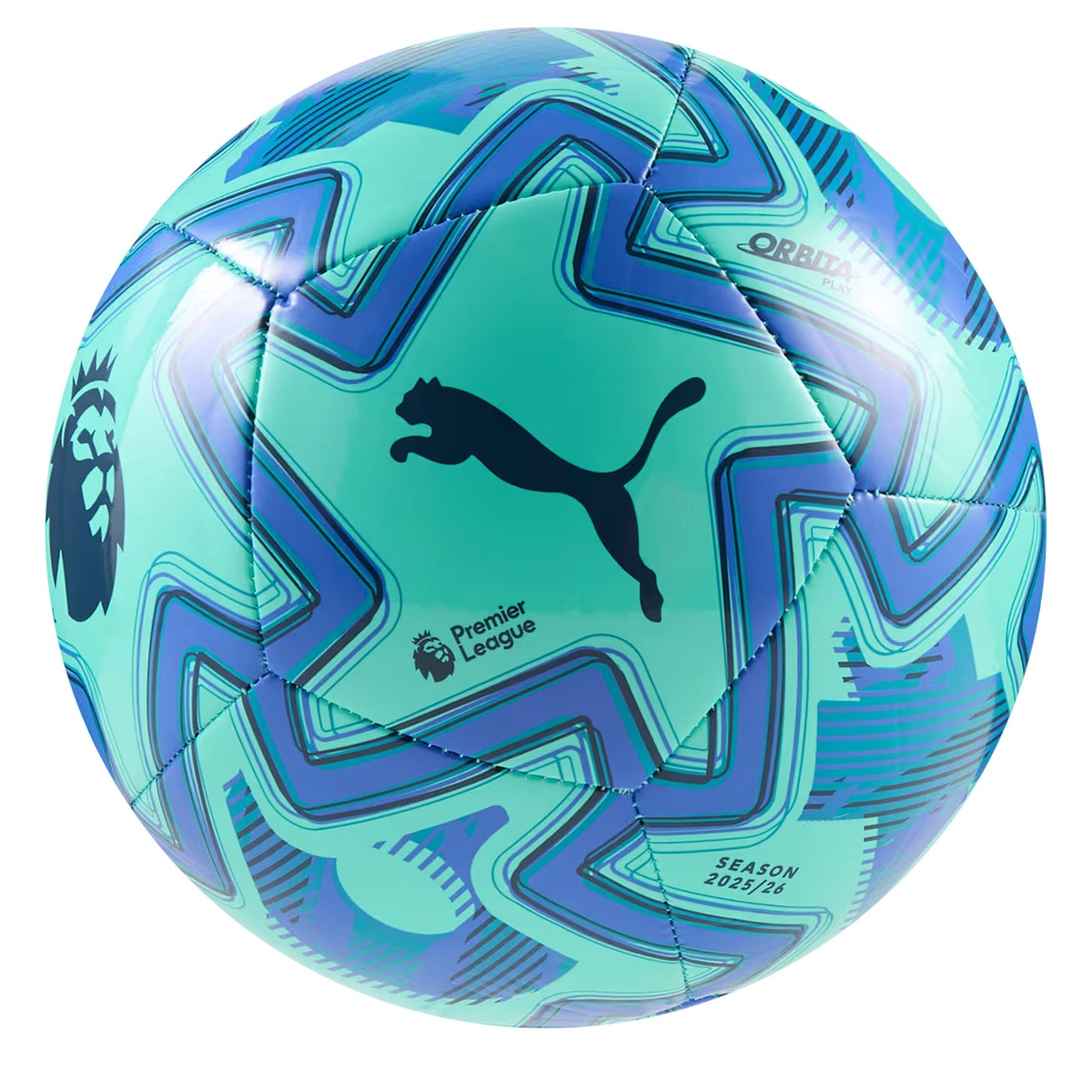 PUMA Orbita Play Premier League Brilliance Ball Mountain Blue/Black