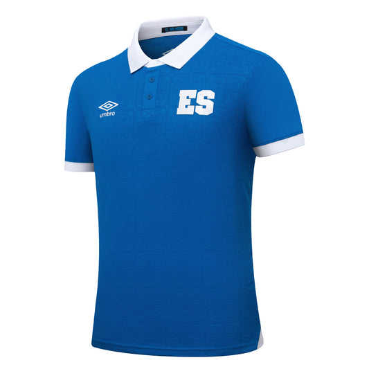 Umbro Kids El Salvador 2025/26 Home Jersey Blue/White