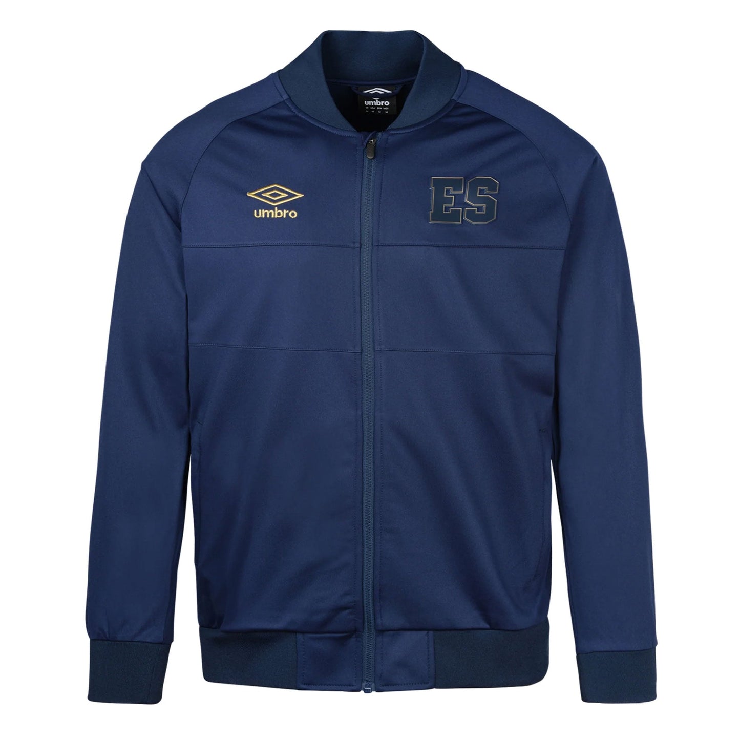 Umbro Men's El Salvador 2023/24 Anthem Jacket Navy/Gold