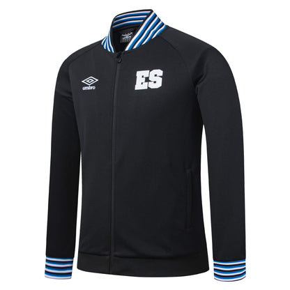 Umbro Men's El Salvador 2025/26 Presentation Jacket Black/White
