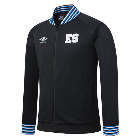 Umbro Men's El Salvador 2025/26 Presentation Jacket Black/White